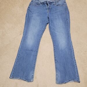 Old Navy Women's Flare Jeans in Light Blue-Vintage